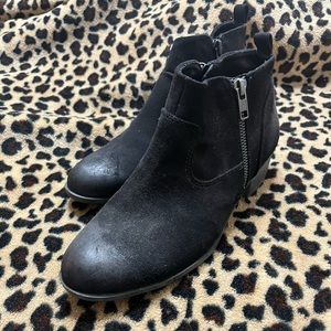 Low Heel Ankle Boots 8